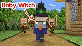 Villagers Hate Baby Witch - Minecraft Animation