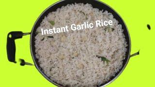 #Shorts Instant Rice 3..Instant #Garlic Rice #vijayas wisdom