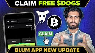 BLUM Mining Airdrop New Big Update | Claim Free Dogs Token In Blum Mining