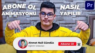 PROFESYONELCE Youtube Abone Ol Animasyonu Nasıl Yapılır | Premiere Pro Dersleri