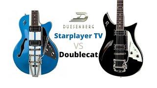 Duesenberg STARPLAYER TV Mike Campbell Signature Vs DOUBLECAT | John Mayer Guitars