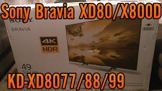 Sony Bravia XD80/X800D UHD 4K HDR TV Unboxing & First Look!