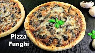 PIZZA FUNGHI | Classic Italian Mushroom Pizza at Home