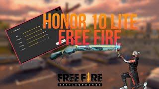 Самый топвы настройка на free fire honor 10 lite/хонор 10 лайт 