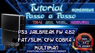 PS3-4.82 JAILBREAK FAT/SLIM + CFW COBRA + MULTIMAN