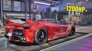 Need for Speed Heat Gameplay - 1200HP+ FERRARI LAFERRARI Customization | Max Build 400+