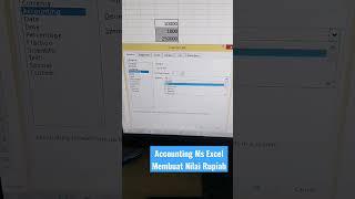 Accounting|Membuat Nilai Rupiah Di Ms Excel #msexcel #accounting