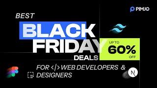 Best Black Friday Deals for Web Developers and Designers - Up to 60% OFF!