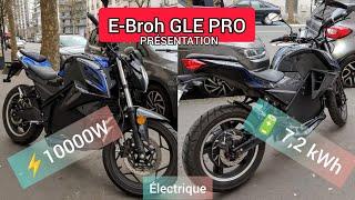 Présentation EBROH BRAVO GLE PRO ! Ma moto 100% électrique 125cc 