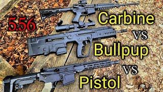 Bullpup vs AR Pistol & Carbine Review & Shoot - IWI Tavor 5.56