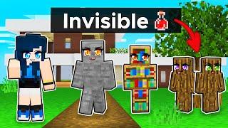 100% HIDDEN in Minecraft Hide N' Seek!