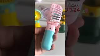 Mini rechargeable fan |APNA SHOP 24 ️ #products #sellfy #beauty #skincare