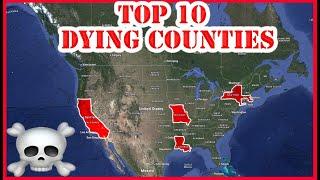 Why Americans are FLEEING These Counties | The Top 10 Counties IN DECLINE