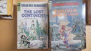 Ace books series of novels by Edgar Rice Burroughs