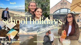 a week in my life: school holidays, settling in & hinterland getaway!