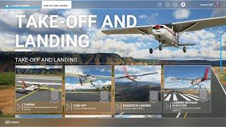 Let's Play: Microsoft Flight Simulator 2020 - Flight Training - Takeoff and Landing
