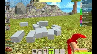 Roblox booga booga! how to make steel and open chest!