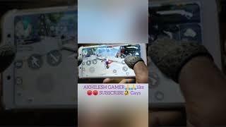 Redmi note 5pro mobile test 2 finger claw free fire gameplay handcam M1887 ONE TEP only RED number##