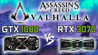 GTX 1080 vs RTX 3070 in Assassin's Creed Valhalla | AC Valhalla