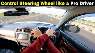 Unique Skills  Learn Controlling Steering Wheel like a Pro Driver  Mechanical Jugadu