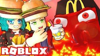 We must ESCAPE Roblox McDonalds or else!