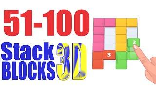 Stack Blocks 3D Level 51-100