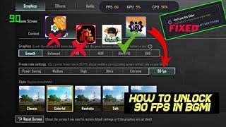 90 FPS BEST GFX TOOL FOR PUBG / BGMi | HOW TO UNLOCK 90 FPS 60 FPS iN BGMI PUBG | NEW 3.4 UPDATE 