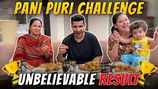 Pani puri challenge with mom and wife | Aman and ITI vlogs