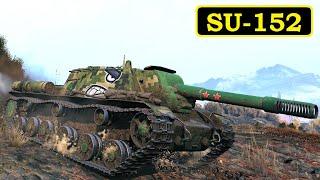 SU-152.  10 kills.  World of Tanks Top Replays. #wot #worldoftanks #wotreplays