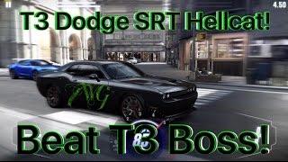 CSR Racing 2 Tune T3 Dodge SRT HELLCAT 1/4 Mile!