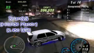 [NFSu2] Hillside Manor 1.450.000 [World Record]