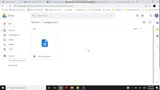 COLAB - Access Google drive file