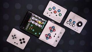 These Mobile Rhythm Game Controllers are adorable!
