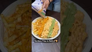 Rainbow Fries in Delhi|| Indian Street Food