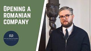 How to open a Romanian company (updated for 2025)