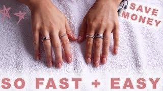 SALON QUALITY DIP POWDER NAILS AT HOME!! SAVE SO MUCH MONEY!! 