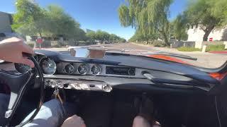 1968 Volvo P1800S 4 Speed with Overdrive Driving Video Cascio Motors