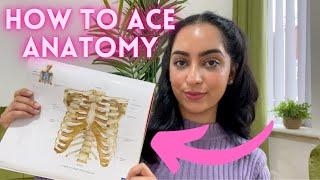 How To Study Anatomy | THE BEST Strategy To Learn Anatomy + Sharing My Notes With You!