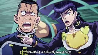 Josuke and Okuyasu Meet Mikitaka