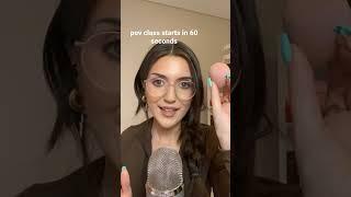 pov doing your makeup in 60 seconds ASMR #asmr #roleplay #shorts