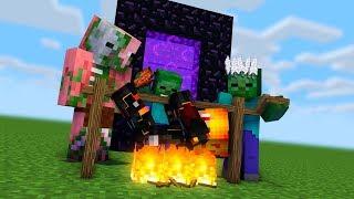 ПОПАЛ В АД РАДИ ДРУЗЕЙ - НУБ ПРОТИВ ПРО - ТРОЛЛИНГ 100% МУЛЬТИК  ЛОВУШКИ MINECRAFT