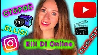 НОВЫЙ КАНАЛ ЭЛЛИ ДИ: Сторисы трансляции Инста Elli Di и Elli Di Pets