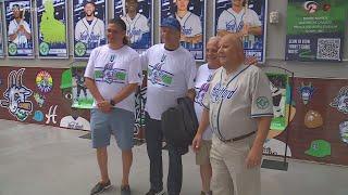 Hartford Whalers legends honored at Yard Goats games