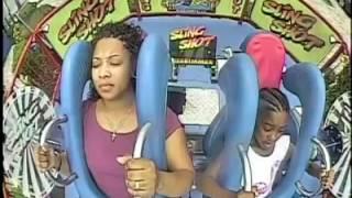 Mom And Daughter Take A MEMORABLE Slingshot RIDE