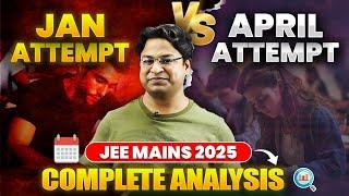 January vs April Attempt  | Which Offers a Higher Chance to Score More? | JEE Mains 2025