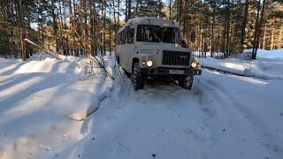 КАВЗ 39766 (4*4) поездка по следам Урала 4320