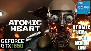 Atomic Heart GTX 1650 & i5 10400F Gaming Benchmark 1080p ALL Settings