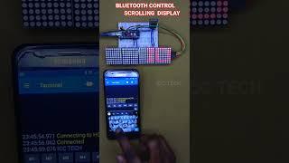 ARDUINO SCROLLING DISPLAY | TAMIL | ICC TECH #Arduino #hc05  #arduinonano #icctech #shorts