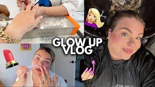 BEAUTY MAINTENANCE VLOG | Manicure, Hair Appt, Facial Shaving