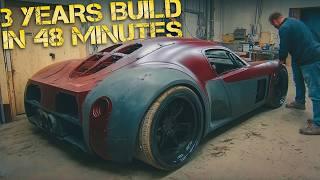 Men Build a BUGATTI from 2 Old Cars / From Start to Finish